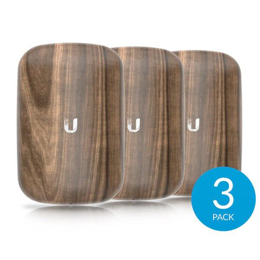 Ubiquiti U6 Extender/BeaconHD Cover - Wood (3-pack)